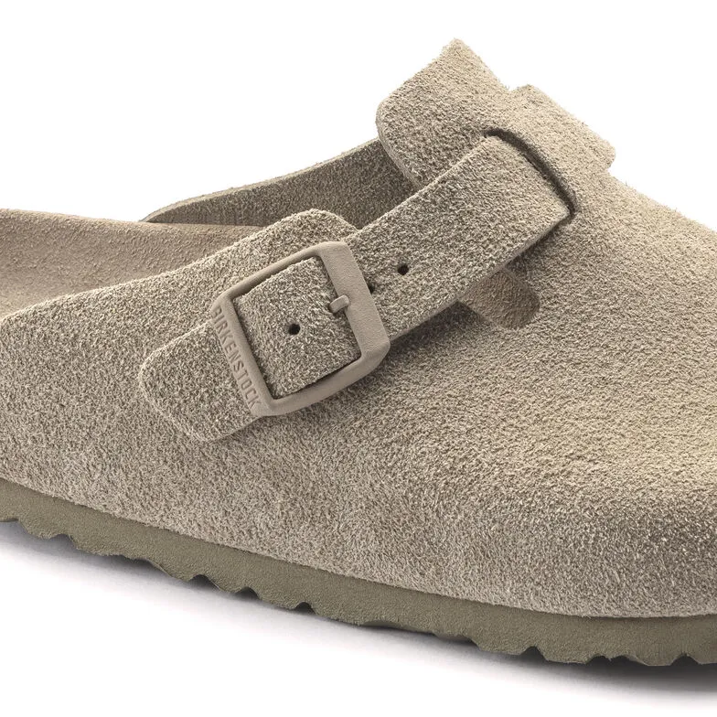 Boston Soft Footbed Suede Leather